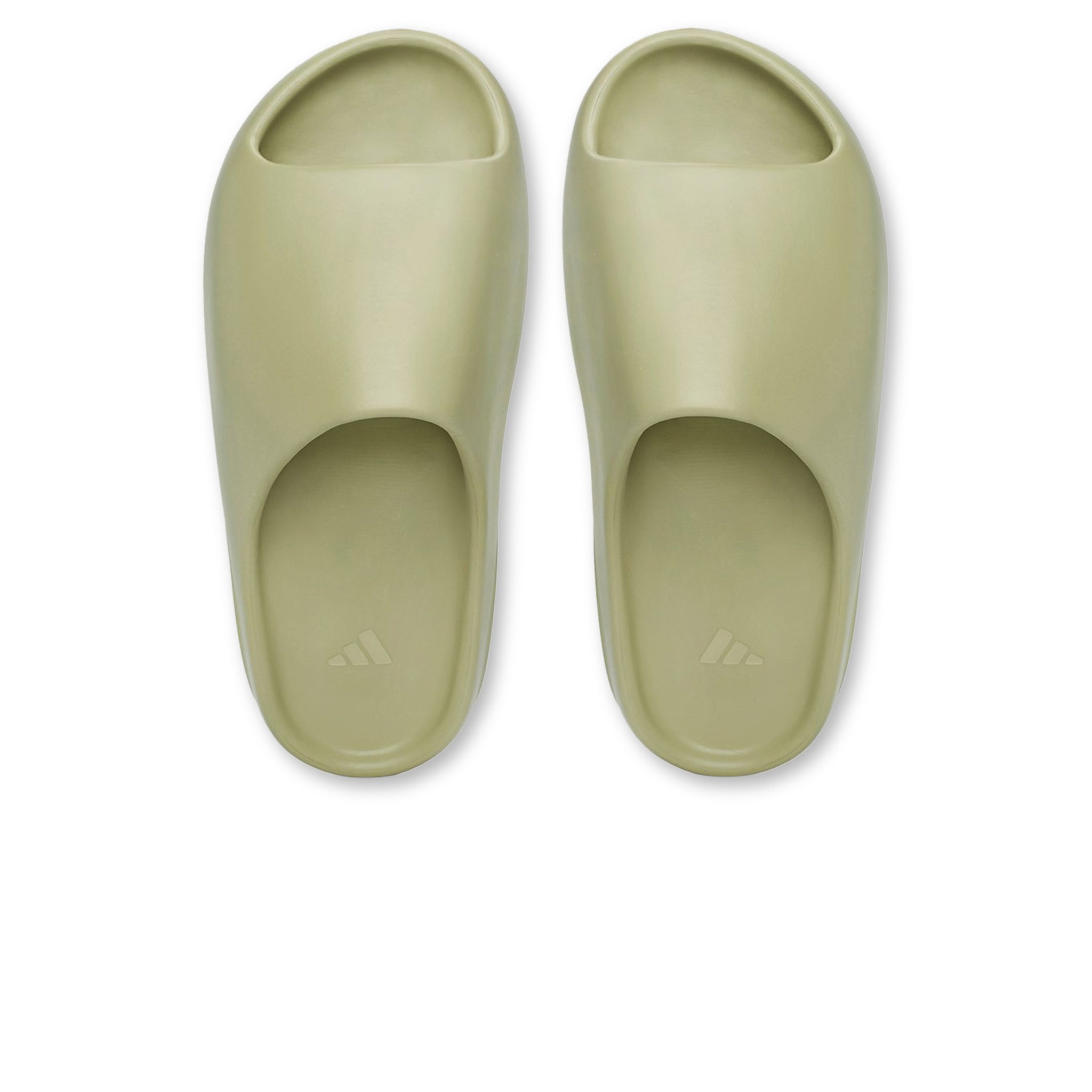 Top down view of Adidas Yeezy Slide Resin GZ5551